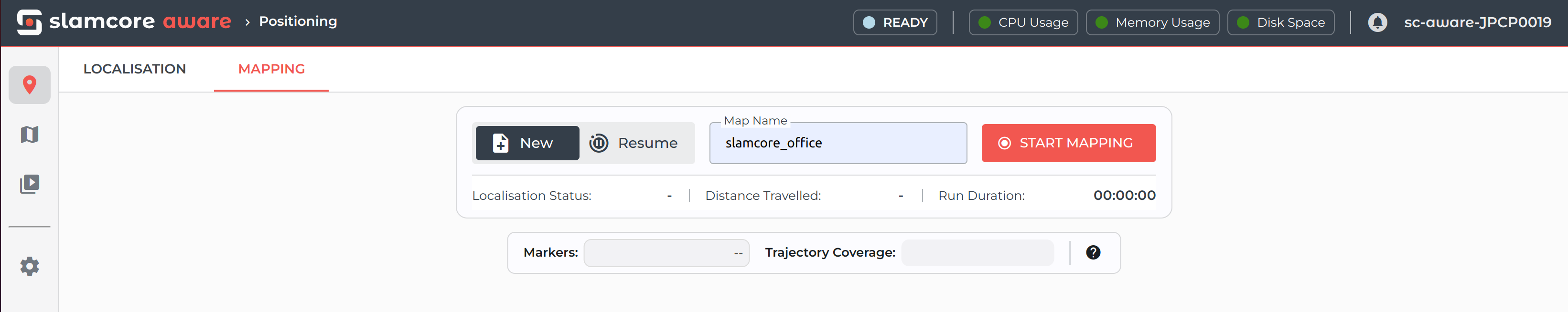 Mapping Tab